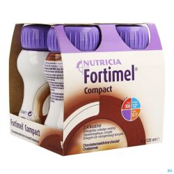 Fortimel compact protein fraise 4x125ml