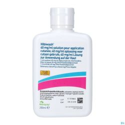 Hibiwash 40mg/ml Solution Cutanée 250ml (Anciennement Hibiscrub)