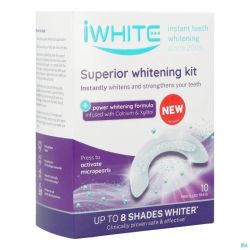 Iwhite Superior Whitening Kit Embouts Buccaux 10