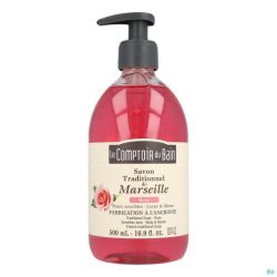 Le Comptoir du Bain savon trad.marseille rose 500ml