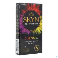 Manix Skyn Préservatifs 5 Senses