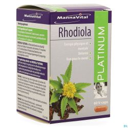 Mannavital Rhodiola Platinum V-caps 60