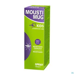 Moustimug 9,5 % Deet Spray 100 Ml Anti Moustiques