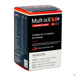 Mult-ixx Kidz Comprimés Croq 30