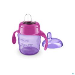 Philips Avent Gobelet Anti-fuite Rose 200ml