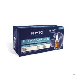 Phytocyane Men Trait. Chute Progr. Fioles 12x3,5ml