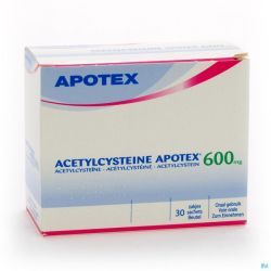 Acétylcystéine Apotex 30 Sachets 600 MG
