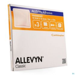 Allevyn Adhes 12,5x12,5cm 0349 3 Pièce