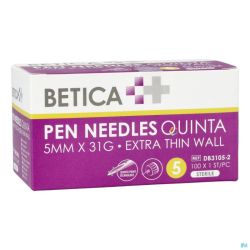 Betica Aiguilles Stylo Inj Quinta 5mmx31g 100