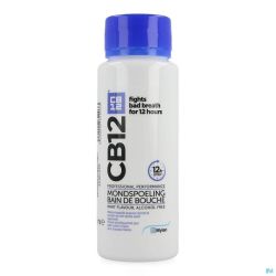 Cb12 Menthe Menthol Bain de Bouche Sans Alcool 250ml