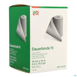 Dauerbinde K 10cm X14m 1 105907