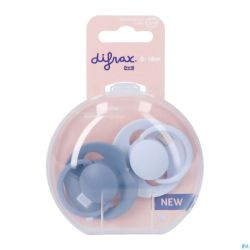 Difrax Dynamic Sucette 6-18m Prime Baby Blue/blue2