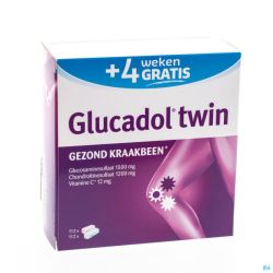 Glucadol Twin 2x112 Comprimés Promopack
