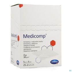 Hartmann Medicomp St 5x5 4pl 25x2 Pièces