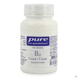 Pure Encapsulations B12 Folate Pot Comprimés Sucer. 90