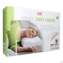 Sissel soft curve compact oreiller+taie velours