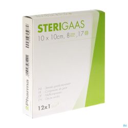 Sterigaas Compr St 10x10 12 Pièce