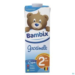 Bambix Lait Croissance Nature 2+ 1l