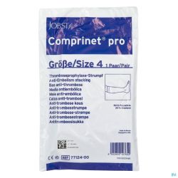 Comprinet Pro Knee Bas A/embolie T4 1paire 7712400