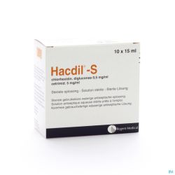 Hacdil-s 10x15 Ml Unit Dose