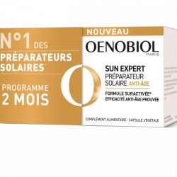 Oenobiol Sun Expert Anti-âge Gélules 2x30 Bronze