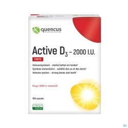Quercus Active D3 2000 I.u. Gélules 100