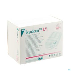 Tegaderm I.v. - Pansement Transparent 7cm X 8,5cm