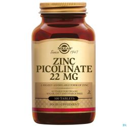 Zinc picolinate    comprimés 100x22mg