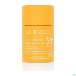 La Rosee Stick Solaire à l' Huile d'Abricots Bio Spf50+ 18g Nf