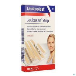 Leukosan Strip Natur. 6x6x38mm+3x6x75mm Leukoplast