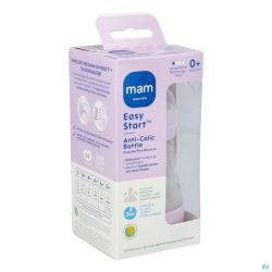 Mam Biberon Easy Start A/colique Matt Lila 160ml