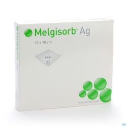 Melgisorb Ag 10x10cm 256100 10 Pièce