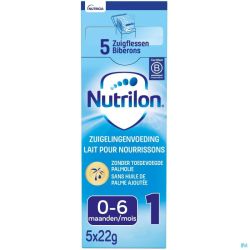 Nutrilon 1 Lait nourrissons format d'essai poudre 5x23g