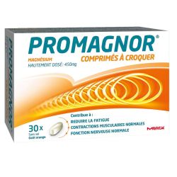 Promagnor 30 Comprimés à Mâcher 450 Mg