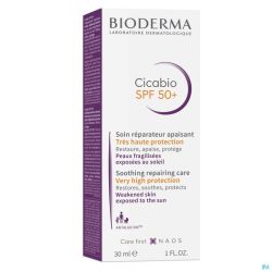 Bioderma Cicabio Spf50+ Crème Solaire 30 Ml