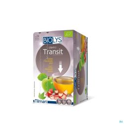 Biolys Pomme Rhubarbe Sené 24 Infusettes