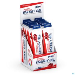 Etixx Energy Gel Ginseng & Guarana 12x50