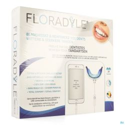 Floradyle Kit de Blanchiment des Dents Gel 4ml + Dentifrice 50ml