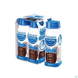 Fresubin 2 Kcal Fibre Drink Chocolat 4x200ml