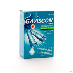 Gaviscon Advance Menthe 20 Sachets de10 Ml