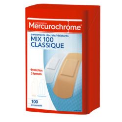 Mercurochrome 100 Sparadraps Tailles Diverses