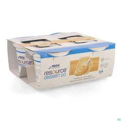 Resource Dessert 2.0 Pêche 4x125g