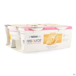 Resource Dessert Complete Pêche 4x125g 12326218