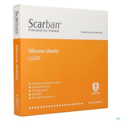 Scarban Light Bandage Sil. Lavante. +50ml 5x30cm 2