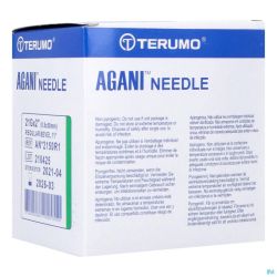 Terumo Aiguille Agani 21g 2 Rb Vert 100