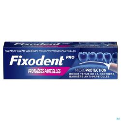 Fixodent Pro Partials Cr Tube 40g