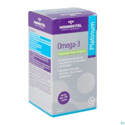 Mannavital Omega 3 Huile Algues V-gélules 60