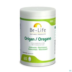 Origan Hle Essentielle Bio Be Life Gélules 60