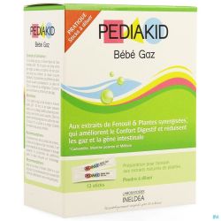 Pediakid Gaz Sticks 12