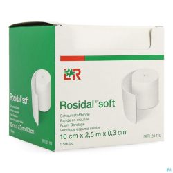 Rosidal Soft Bande Msse 10x0,3cmx2,5m Indiv.23110